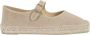 Castañer Padua Espadrilles Zand Katoen Mary-Jane Stijl - Thumbnail 1