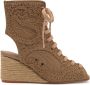 Castañer Paisley Etro T 271 · Sandalen MET 8 CM Wiggenhak - Thumbnail 1