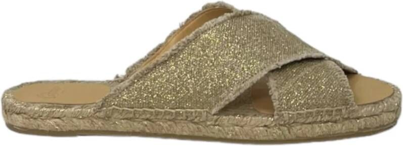 Castañer Dames Palmera Espadrille Sandalen Beige Dames