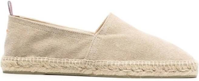 Castañer Lage Schoenen Elegante Espadrilles Pablo 002 voor de Moderne Man Beige Heren