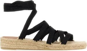 Castañer Platte sandalen Zwart Dames