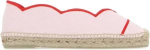 Castañer Roze stoffen espadrilles Roze Dames