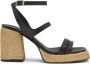 Castañer Sandaal MET 10 CM HAK Black Dames - Thumbnail 1
