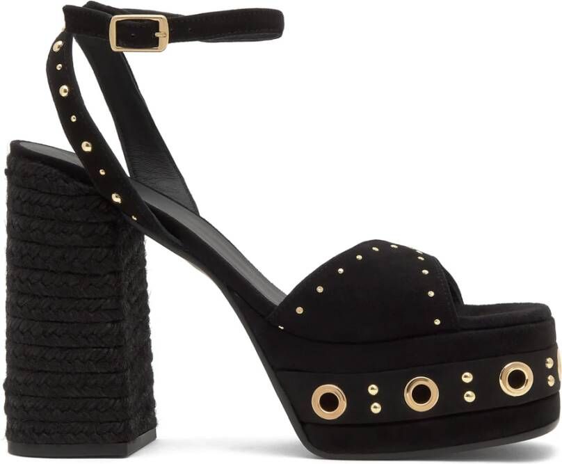 Castañer Sandaal MET 13 CM HAK Black Dames