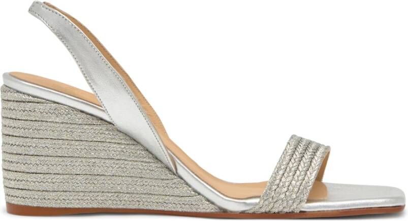 Castañer Sandalen MET 8 CM Wiggenhak Yellow Dames