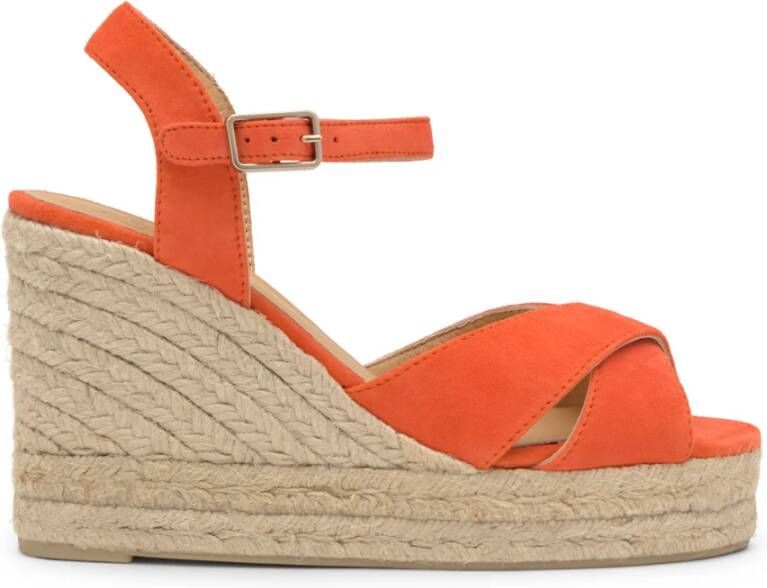 Castañer Sandalen met sleehak