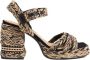 Castaner Low-Top Sneakers Valeria Rafia Woven Sandals in zwart - Thumbnail 1