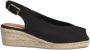 Castaner Sandalen CASTAÑER DOSALIA SCHWARZE ESPADRILLE MIT KEIL in zwart - Thumbnail 18