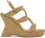 Castañer Sleehak Sandaal MET 12 CM HAK Yellow Dames - Thumbnail 1
