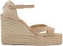 Castañer Sleehak Sandalen MET 11 CM HAK Beige Dames - Thumbnail 1