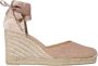 Castaner Sandalen CASTAÑER CARINA ROSEGOLD ESPADRILLE MIT KEIL in poeder roze - Thumbnail 10