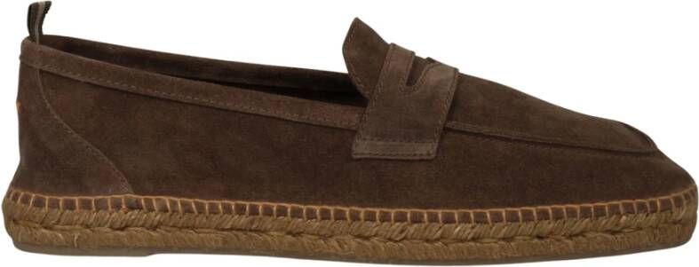 Castañer Suède Espadrilles met Jute Middenzool