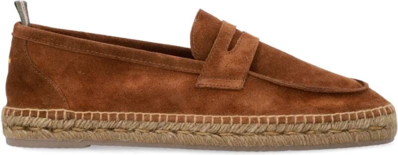 Castañer Suede Moccasin Espadrilles Gesloten Schoenen
