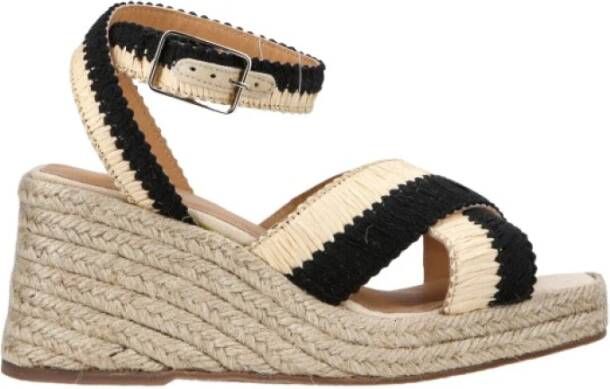 Castañer Tatiana Zomer Sleehak Sandalen Beige Dames