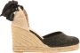 Castañer Verhoog je stijl met deze prachtige Carina sleehak sandalen Black Dames - Thumbnail 1