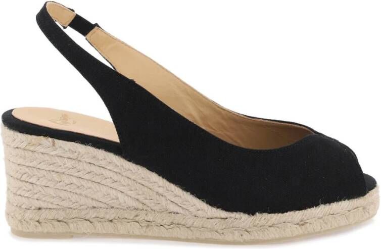 Castañer Wedges Black Dames