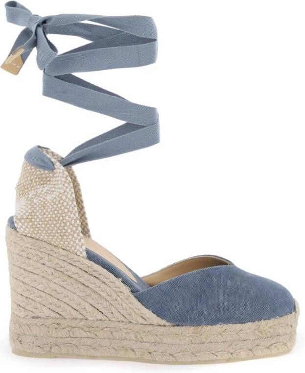 Castañer Wedges Blue Dames