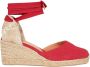 Castañer Stijlvolle Carina Espadrilles voor Vrouwen Red Dames - Thumbnail 1