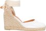 Castañer Zwarte Espadrille Sneakers met Enkelveters Black Dames - Thumbnail 1