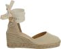 Castañer Stijlvolle Wedges en Flatforms voor Vrouwen Beige Dames - Thumbnail 1