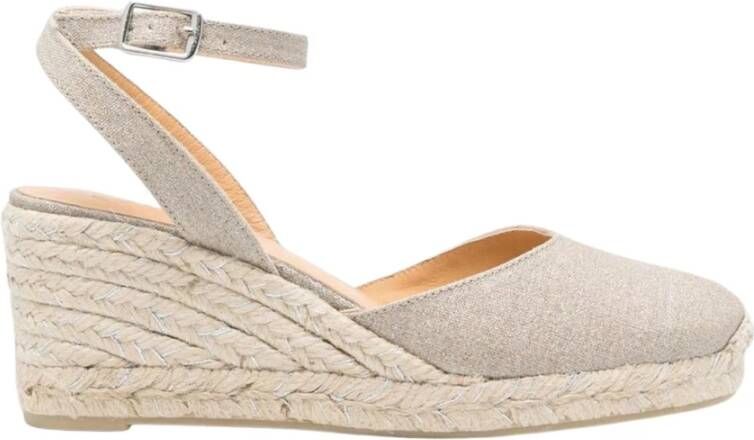 Castañer Zand Wig Espadrille Sandaal voor Vrouwen