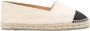 Castañer Zwarte platte espadrilles met zwarte neus Multicolor Dames - Thumbnail 1