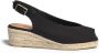 Castaner Sandalen CASTAÑER DOSALIA SCHWARZE ESPADRILLE MIT KEIL in zwart - Thumbnail 24