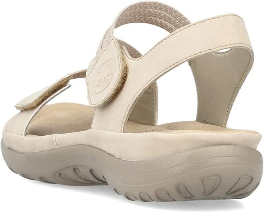 Rieker Sandalen zomerschoen sandaal sleehak met elastieken - Foto 5