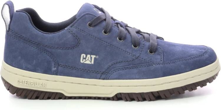 CAT Decade Lage Sneakers Blue Heren