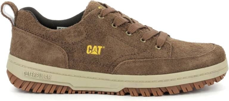 CAT Decade Lage Top Sneakers Brown Heren