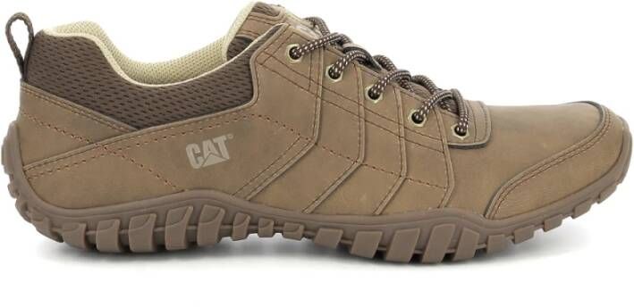 CAT Stijlvolle Lage Instruct Sneakers Gray Heren