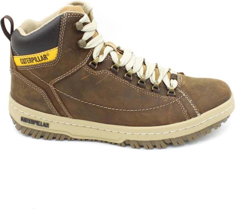 CAT Veterschoenen van Leer Antislip Rubberen Zool
