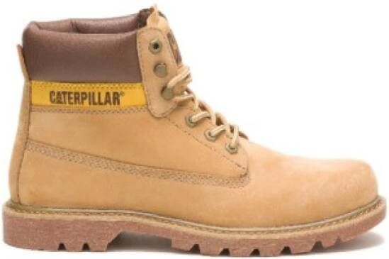 CAT Zachte Nubuck Unisex Laarzen Brown Heren