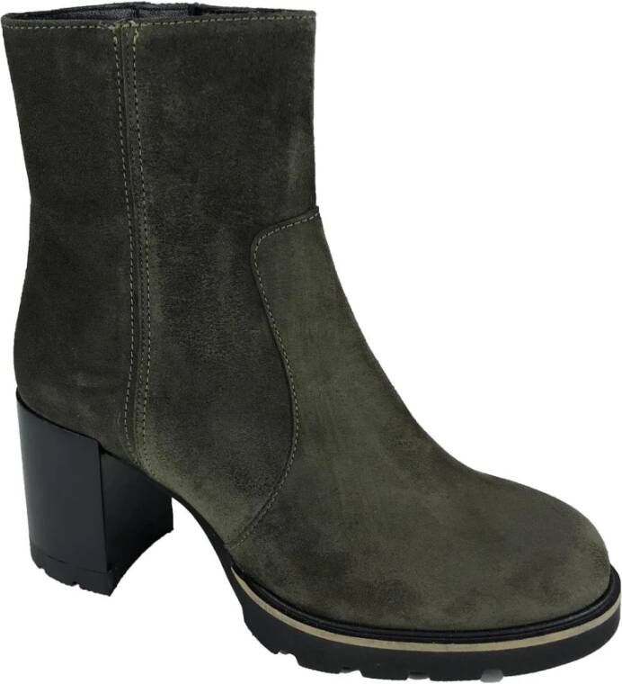 catwalk Heeled Boots Groen Dames