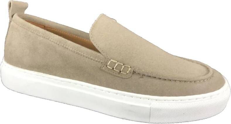 Catwalk Junkie Gladde Mocassin Schoenen Beige Heren