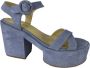 Catwalk Junkie Tiziana Sandaal Schoenen Blue Dames - Thumbnail 2