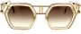 Cazal Zeshoekige Zonnebril Vintage Moderne Stijl - Thumbnail 1