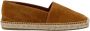 Celine Bruine Suède Instap Espadrilles - Thumbnail 5