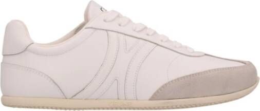 Celine Witte Leren Sneakers Stijlvol Comfortabele Pasvorm White