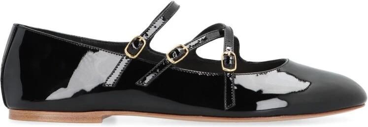 Celine Ballerina's met dubbele band van lakleer