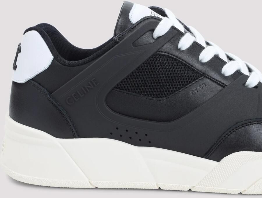 Celine Ct-09 Leren rubber en mesh sneakers - Foto 2