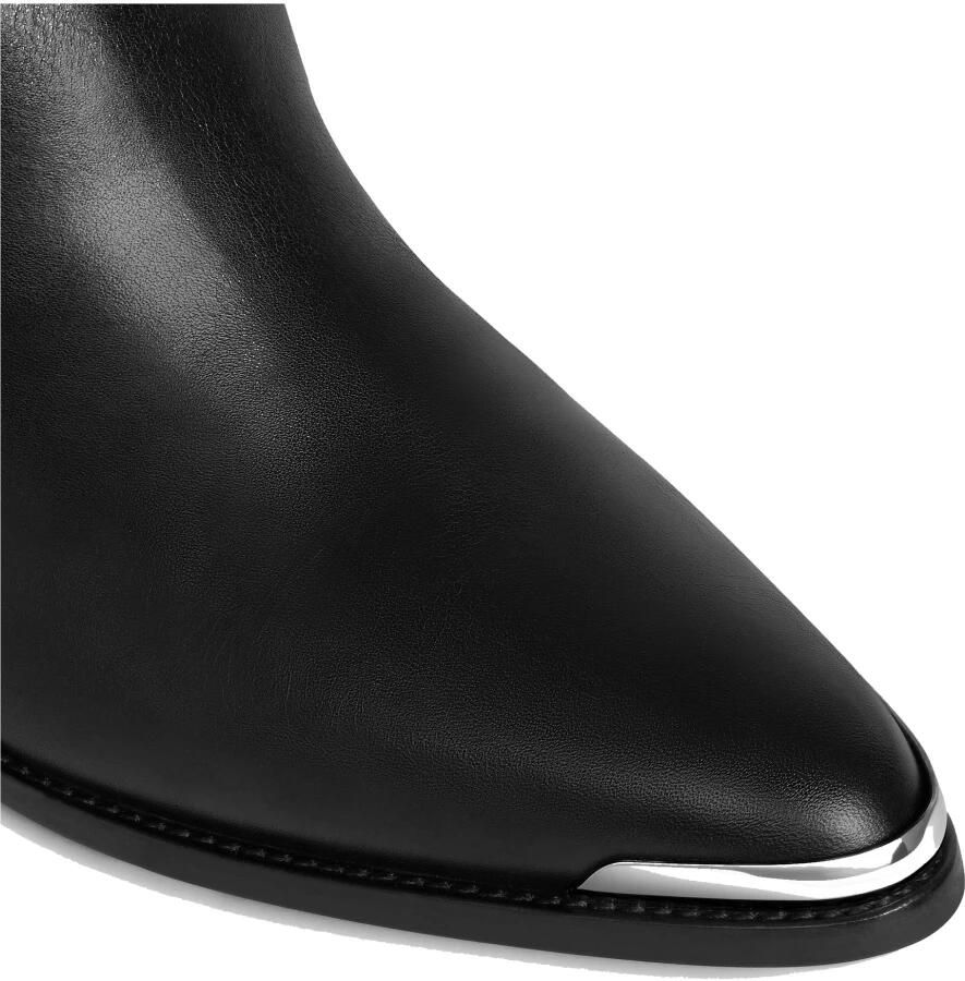 Celine Westerse Leren Laarzen met Metalen Hardware