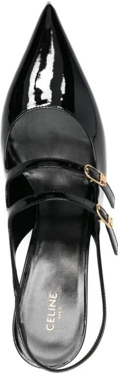 CELINE Judy Double Strap Mary Jane Slingback - Foto 4