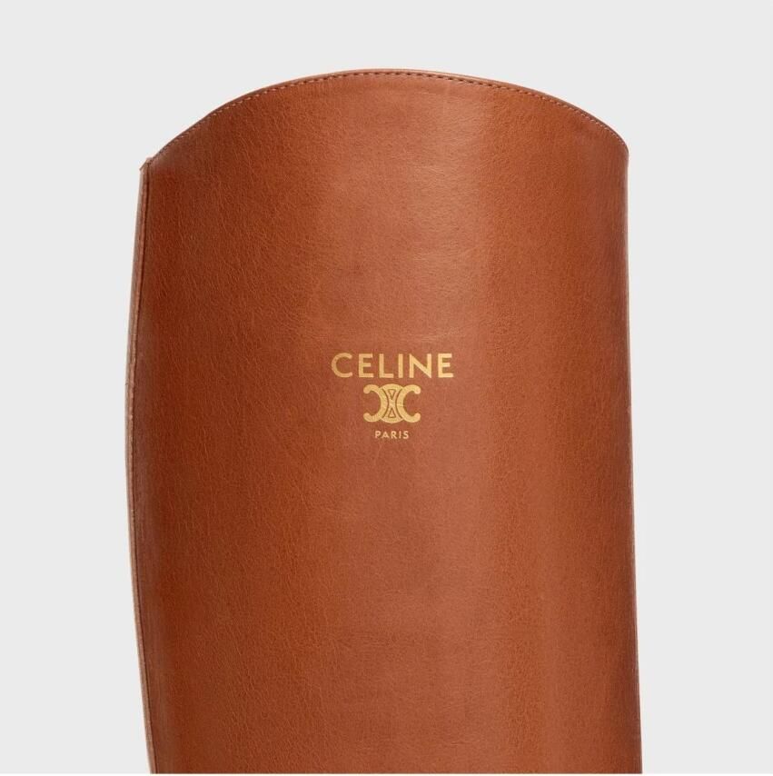 Celine Klassieke leren hoge laarzen - Foto 2