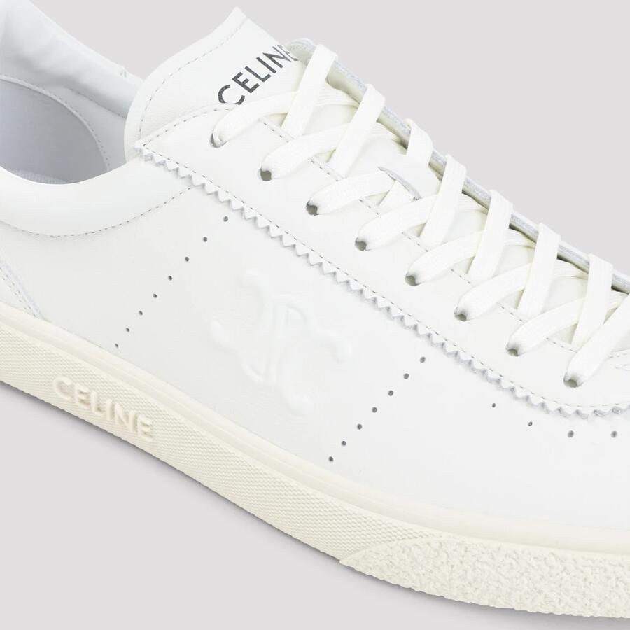 CELINE Lage vetersneakers met Triomphe - Foto 2