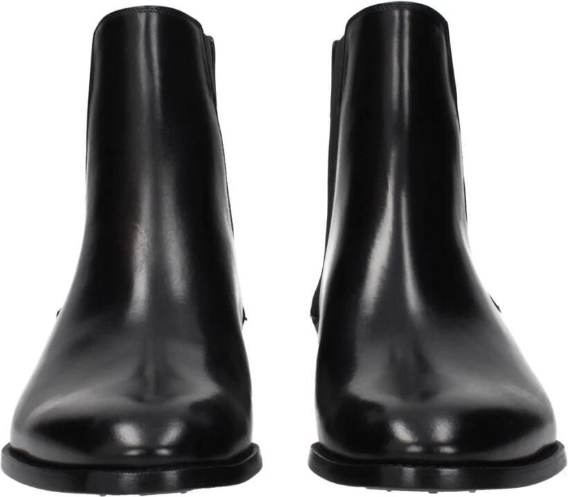 Celine Leren Enkellaarsjes met Ritsdetail aan de Zijkant