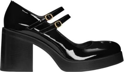Celine Mary Jane Platformhakken van lakleer