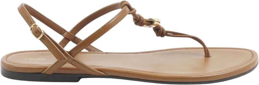 CELINE Platte Sandalen