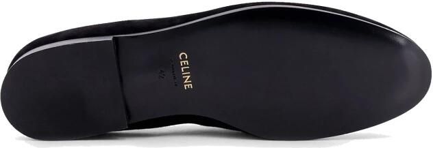 Celine Velvet Loafers met Geborduurd Triomphe Logo - Foto 2