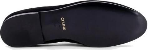 Celine Velvet Loafers met Geborduurd Triomphe Logo - Foto 2